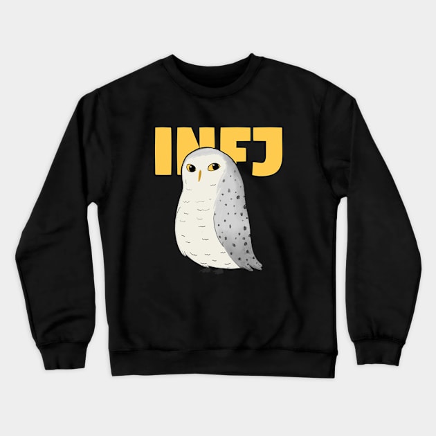 INFJ Spirit Animal Crewneck Sweatshirt by A -not so store- Store